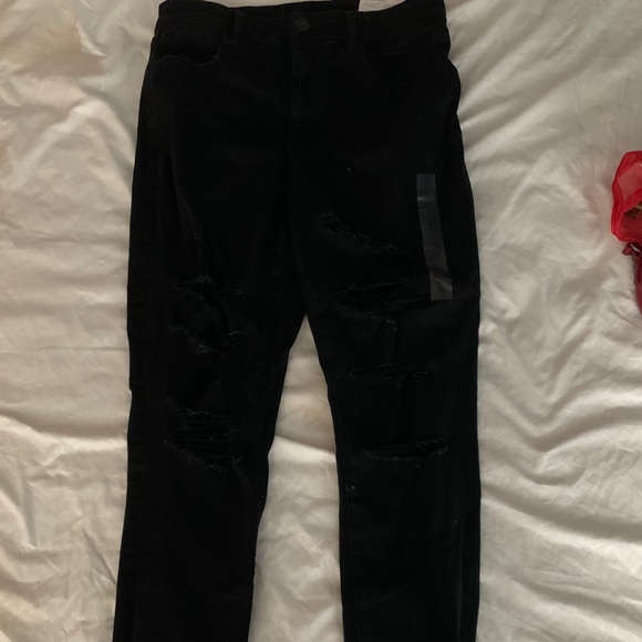 Black ripped jeans - Picture 1 of 3